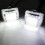 2Pcs Car License Plate Light for - W204/W212 18 Led White 7