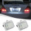 2Pcs Car License Plate Light for - W204/W212 18 Led White 5