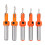 5Pcs Wood Hole Drill Bit,8MM Shank Countersink Drill Bit Router Bit 1