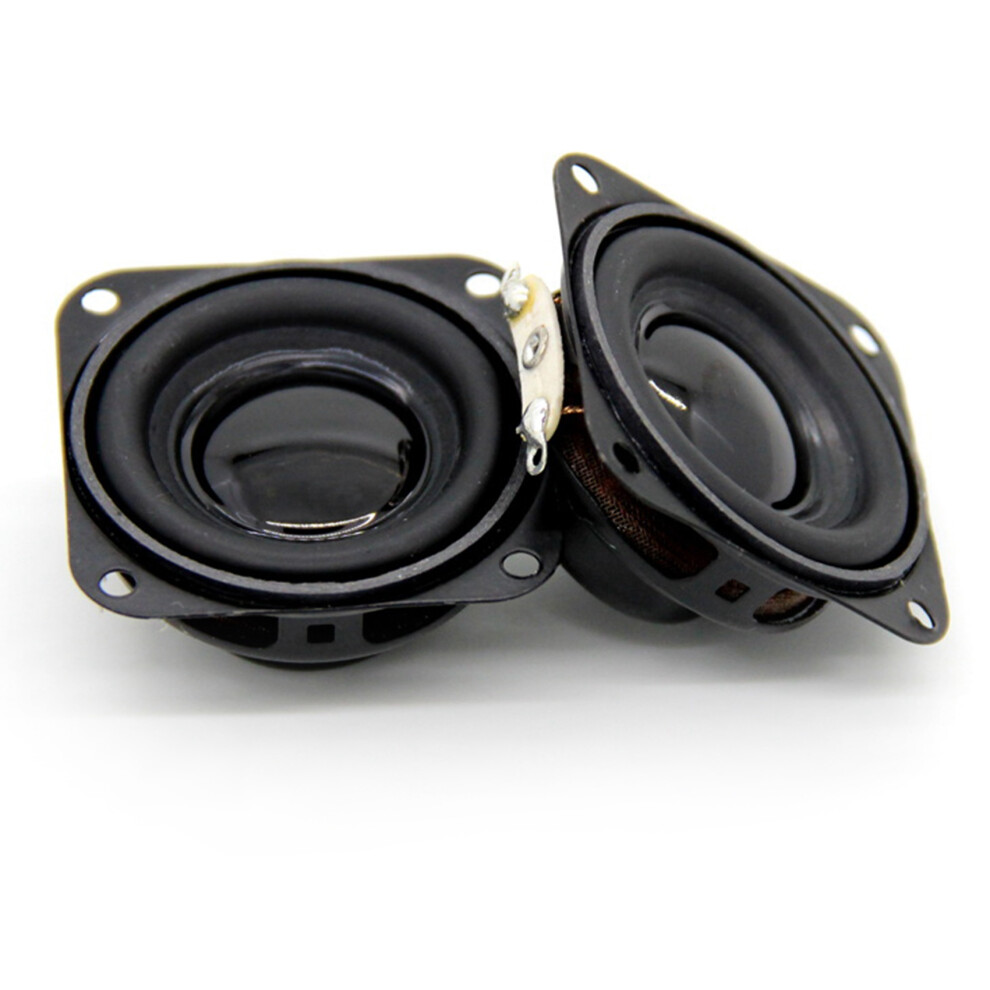 2Pcs 1.5 Inch Audio Speaker 4Ω 3W 40Mm Bass Multimedia Loudspeaker Black 4854155082260