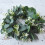 12.9Inch Artificial Wreath for Wall Window Wedding Decor 3