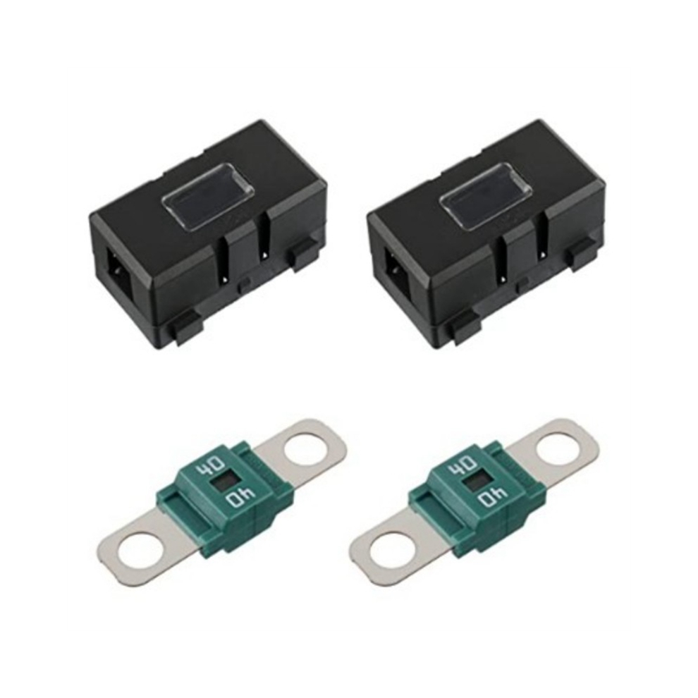 2 porte-fusibles de voiture ANS-H 40 A