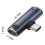 USB C to Audio Jack Adapter with 100W Fast Charging,A 3
