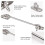 2 Pcs Cabin Hook (8 Inch) with Screws - for Shutter Shed Window 3