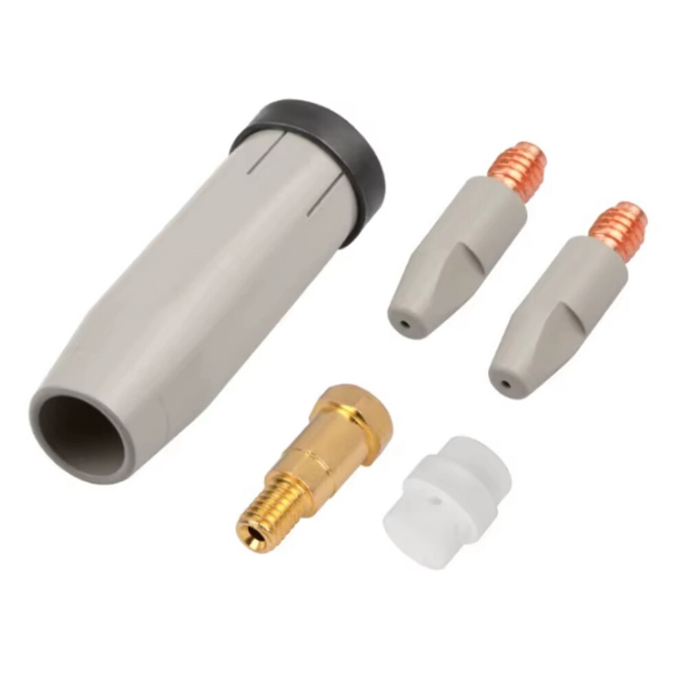 5Pcs 24Kd Coating Protection Nozzle 1.0Mm Mig Torch Gas Nozzle Tip 4854155093563