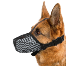 Museruola per cani, museruola traspirante in rete traspirante M