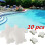 10Pcs Oil Absorbing Sponge Reusable Swimming Pool Filter 2
