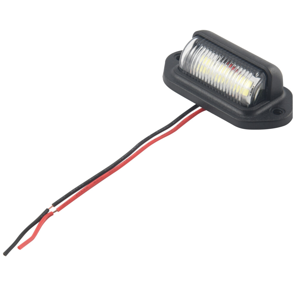 2Pcs 12V Led Number License Plate For Car Boats Motorcycle Light 4852331059068