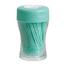 (As show, One size) 200 PCS Travel Portable Double-Ended Toothpicks for Interdental Cleaning, Green