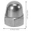 M6 Thread Dia Dome Head 304 Stainless Steel Cap Hex Nuts 20Pcs 5