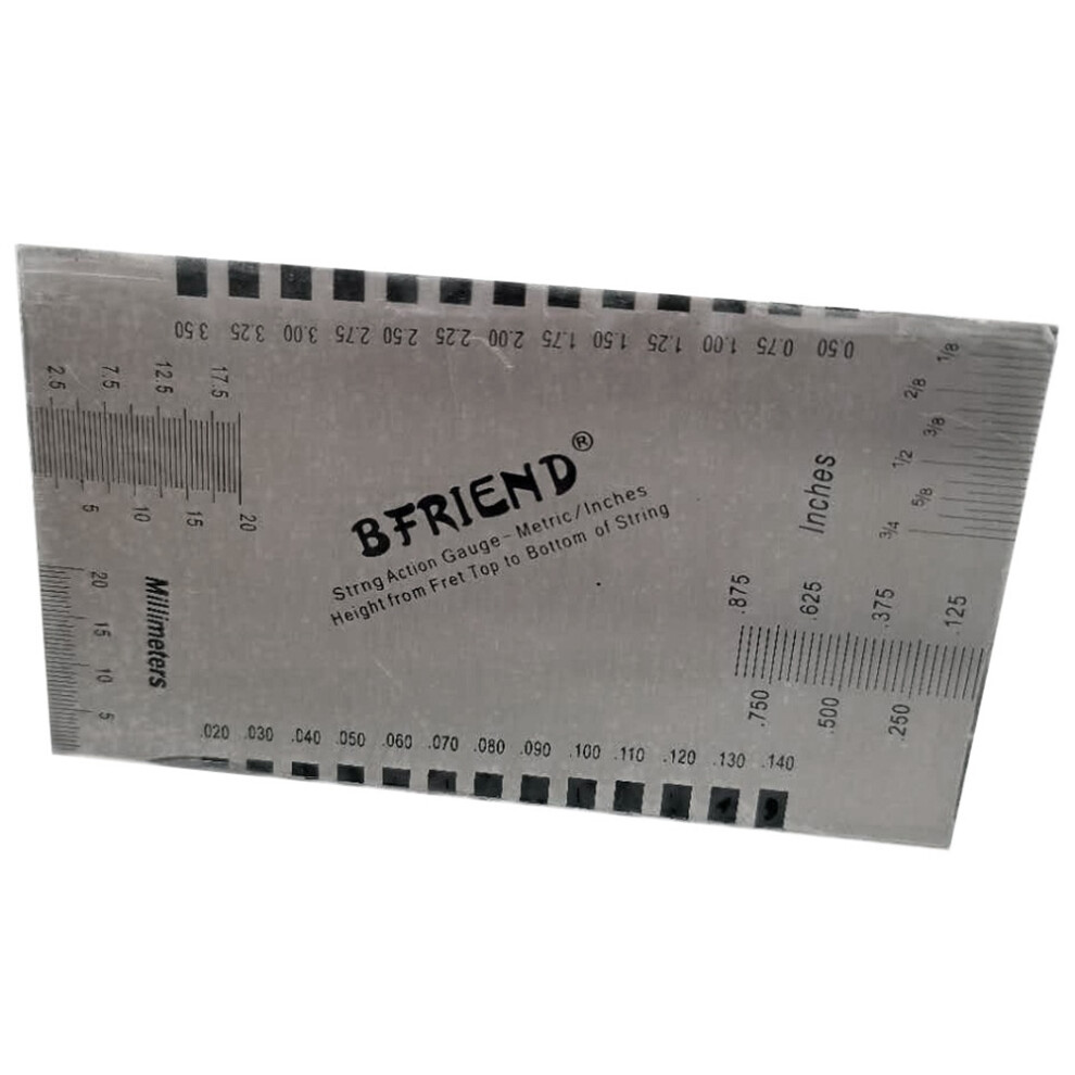 String Action Gauge Ruler, Guitar Set Up Tool Kit-image-OPC-PHKJJ99-NEW
