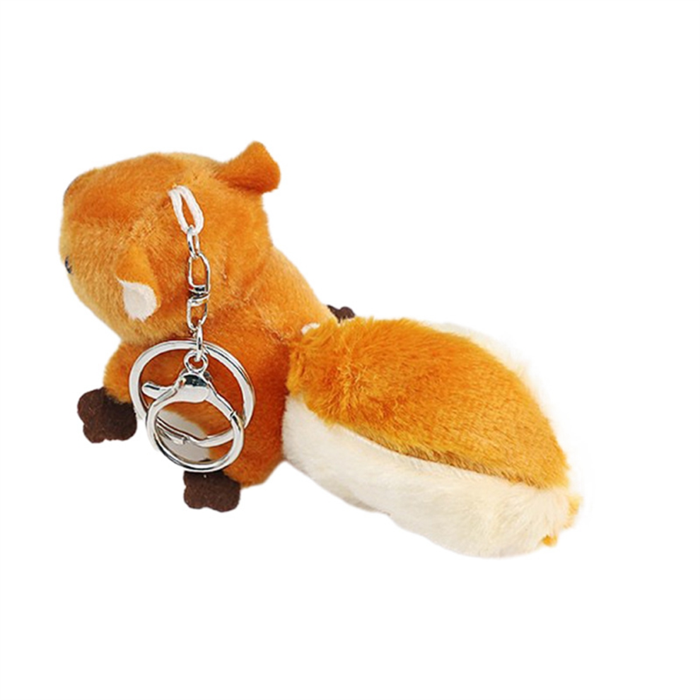 Photos - Other Toys Markenlos B Cute Mini Squirrel Plush Toy Doll Pendant Decoration