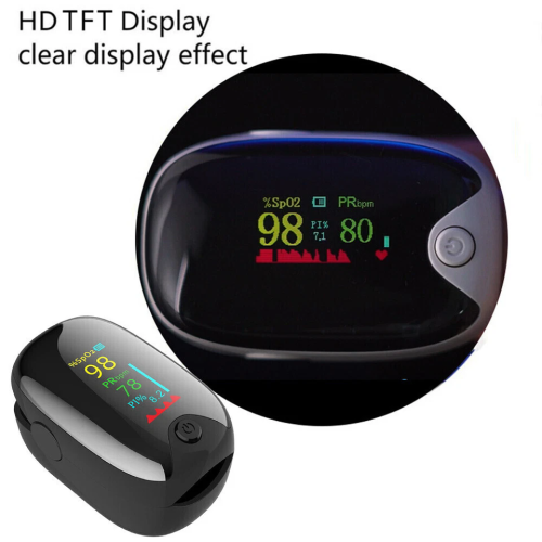 TEF Display Fingertip Oximeter for Adults Senior 2