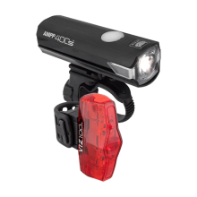 Cateye AMPP 400S / ViZ 100 fietsverlichtingsset 400 lumen voor en 100 lumen achter