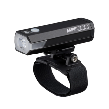 Cateye AMPP900 USB-C Rechargeable Helmet Light 900 Lumens Wide Beam & Alloy Body