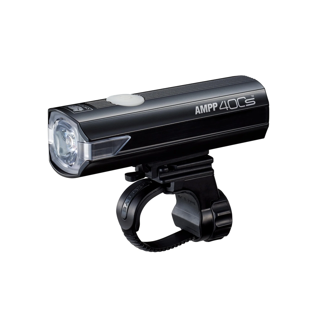 Cateye AMPP400S USB-C Rechargeable Front Bike Light 400 Lumens with 5 Light Modes
