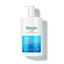 Simple Hydrate+ Micellar Cleanser Gentle Refreshing Face Wash 240ml