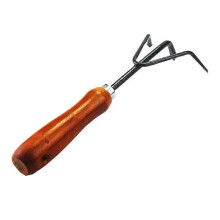 (As show, One size) Garden Hand Rake Tool Planting Vegetable Gardening Seeds Digging Greenhouse Hoe(1pcs)