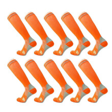 (style3715, One size) Football socks leg guards men's and women's available pressure socks comfortable socks orange