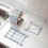 (As show, One size) Stylish Kitchen Dishcloth Storage Rack: Foldable and Space-Efficient 4