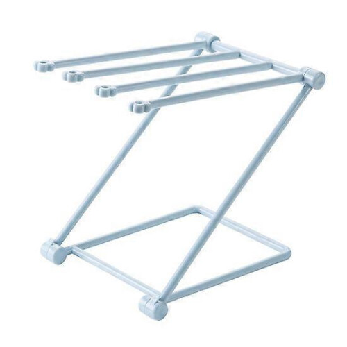 (As show, One size) Stylish Kitchen Dishcloth Storage Rack: Foldable and Space-Efficient
