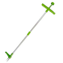(As show, One size) Weed Puller, Stand Up Weeder Hand Tool, Long Handle Garden Weeding Tool with 3 Claws, Hand Weed Hound Weed Puller for Dandelion, Standup Weed Root Pul