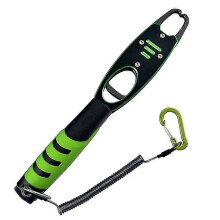 (As show, One size) Fish Lip Gripper With Scale Aluminum Fish Grabber Tackle Fishing Grip Tool Fishing Gifts For Men1pcs