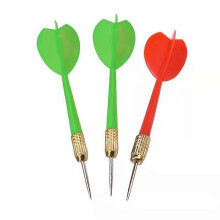 (As show, One size) Steel Tip Darts Professional Metal Tip Darts Balloon Darts for Adults Kids Carnival Party Dart Games ( Random Color -5pcs)