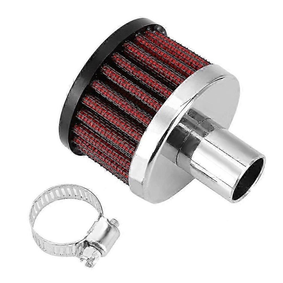 (As Show, One Size) Universal Mini Interface Vehicle Air Intake Filters Turbo Vent Crankcase 4633127177469