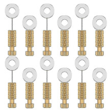 (As show, One size) 12Pcs Leather Suture Positioning Needles,Handmade DIY Leather Positioning Pins,12mm18mm DIY Leather