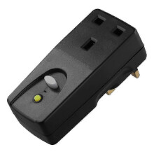 (As show, One size) 13A RCD Plug Safety RCD Adaptor,with Circuit Breaker Safety Protection for Pool Pump, Power Pressure Washer Uk Plug