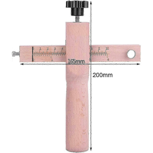 (As show, One size) Precision Hand Adjustable Leather Strap Cutter Tool For Leather Craft Hy 1