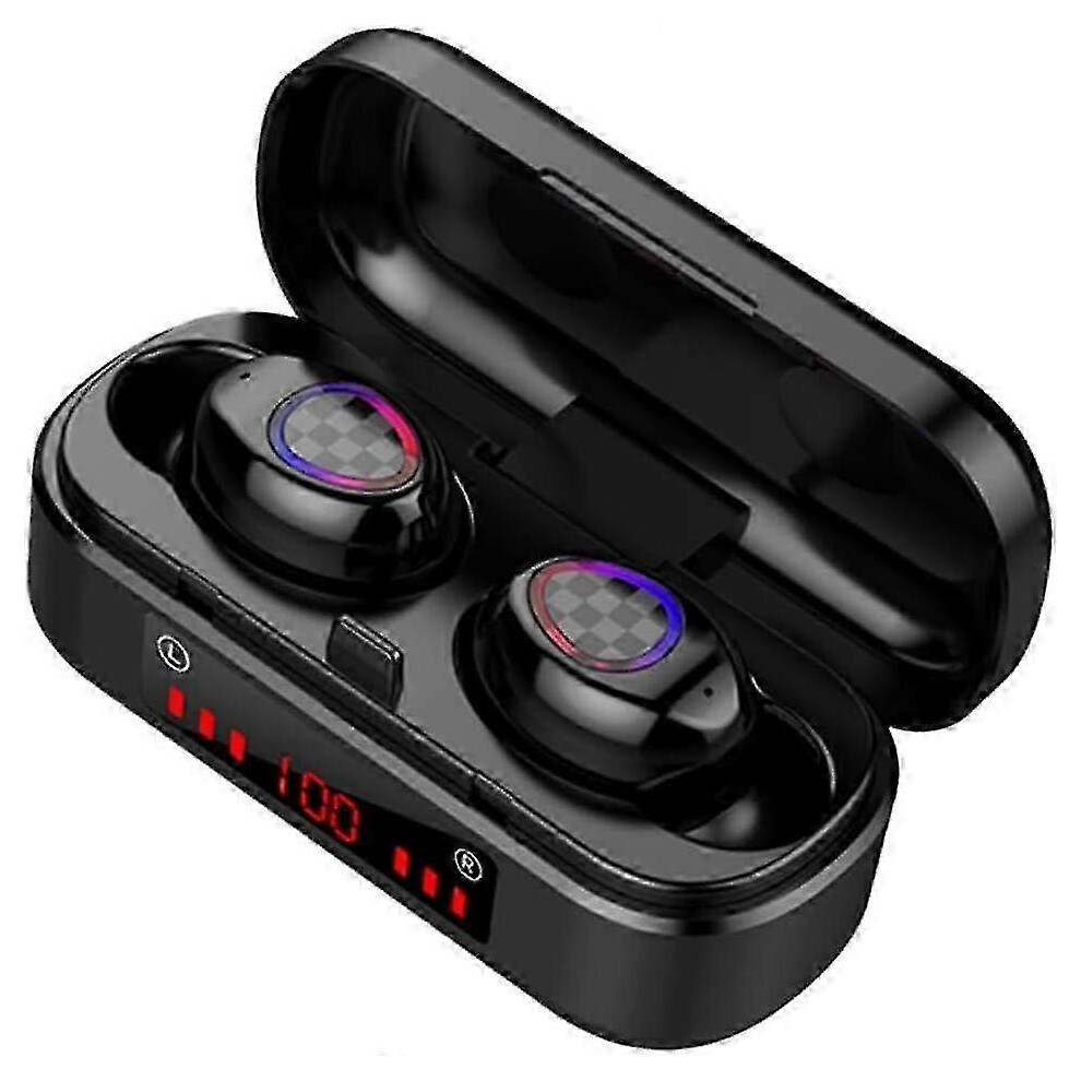 (As show, One size) Waterproof Earbuds Wireless Wireless Headset Wireless Ear Buds+ Waterproof Headphones Headset Wireless Over Ear Wireless Headphone