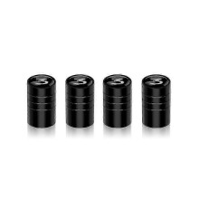 (As show, One size) 4pcs Metal Car Badges Wheel Tire Valve Caps Covers Accessories For Tesla Model S X 3 Y 2017 2020 2021 Roadster Etc