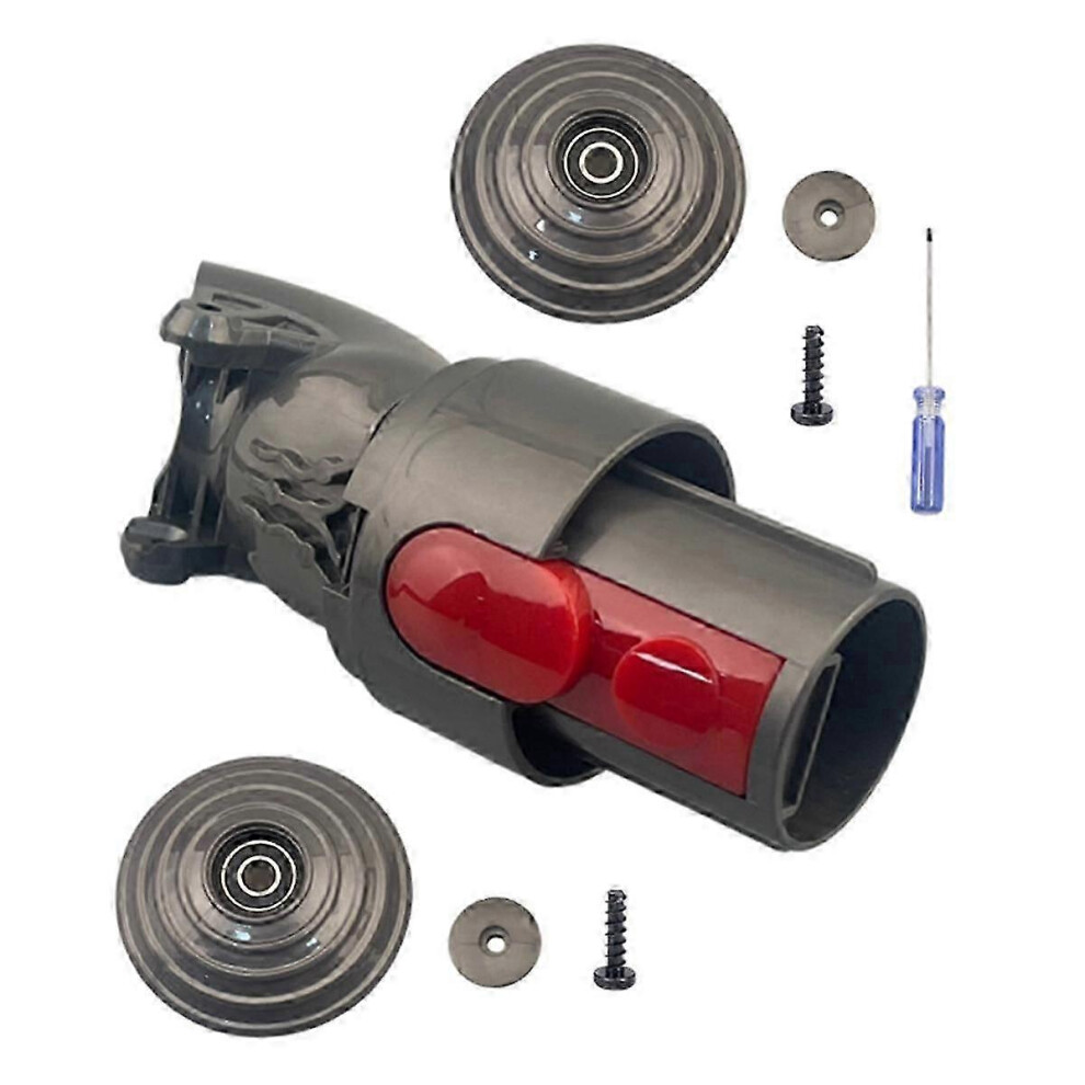 (As show, One size) For V10 V11 V15 Vacuum Cleaner Accessories 100W Direct Drive Suction Connector Adapter+VBall Wheel0620