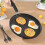 (As show, One size) 4-Hole Breakfast Pan Mini Omelette Pan Household Kitchen Tools0620 4