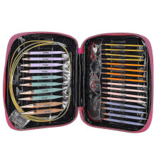 (As show, One size) For 13 Pair Interchangeable Knitting Needles Set for 2024 - Circular Knitting Needles with Sizes 2.75mm-10mm, Knitting Needle Set0620