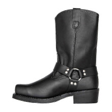 (41, black) Men's Rev Up Harness Motorcycle Casual Boots Ankle Casual Harness Boot
