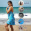 (As show, One size) Microfibre Reversible Beach Towel 5