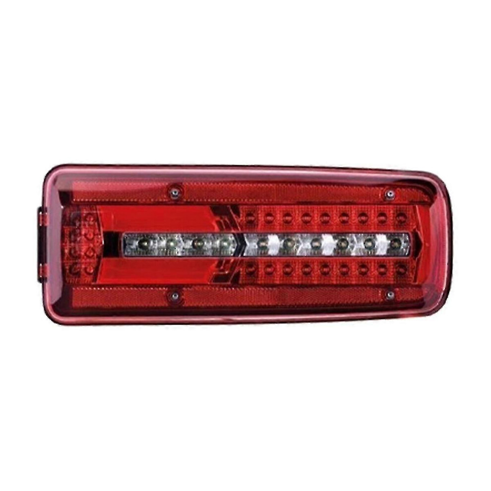 (As Show, One Size) 24V Led Truck Left Rear Bumper Tail Brake Signal For Man Tgx Tgs Tgl Tgm 81252256563 Light 4631898294828