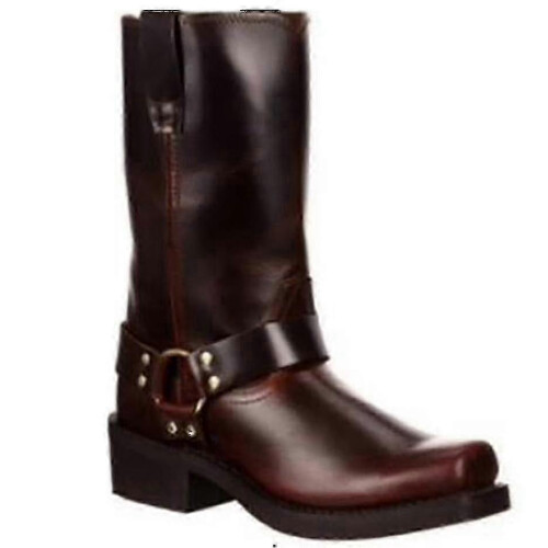 (red, EU41) Ladies Harley Davidson Biker Boots Hustin