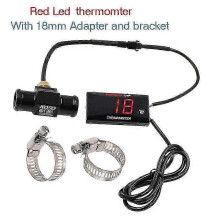 (As show, One size) Koso Water Temperature Gauge Mini Temp Meter For Xmax250 300 Nmax Cb 400 Cb500x Sensor Adapter Motorcycle Racing Accessories