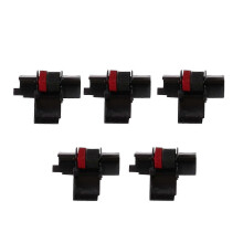 (As show, One size) IR-40T (5 Pack) Compatible Calculator Printer Ribbons Ink Roller - Black & Red