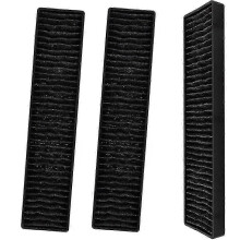 (As show, One size) 3pcs 5230W1A003A Microwave Charcoal Filter Replacement for Microwave Air Filter,Charcoal Filter