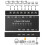 (As show, One size) 8 in 4 Out USB KVM Switch USB KVM Switcher for Windows10 Computer PC Keyboard Mouse Printer Share C 4