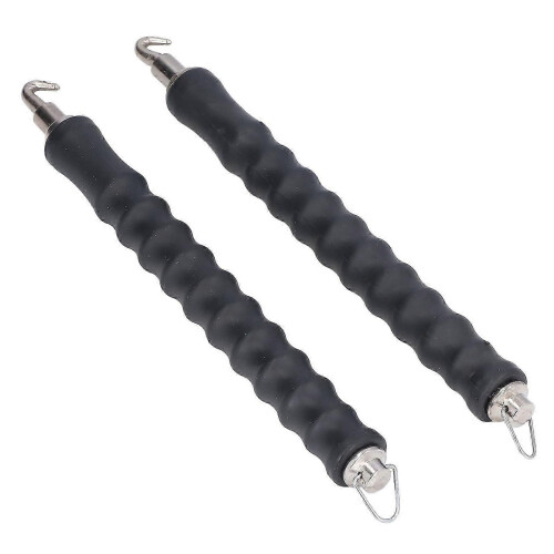 (As show, One size) 2Pcs Rebar Tire Wire Tool 30cm Total Length Portable Automatic Twist Pull Hook Set Kit 1