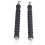 (As show, One size) 2Pcs Rebar Tire Wire Tool 30cm Total Length Portable Automatic Twist Pull Hook Set Kit 4