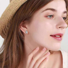 (As show, One size) Women's Water Drop Zircon Rose Gold Elegant Earrings Stud Jewelry, Gifts for Birthday Mother's Day Valentine for Girlfriend Wife Daughter Mom