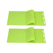 (As show, One size) 5.4mm Silicone Beeswax Sheet Mold, Beeswax Foundation Stamper Mold Beekeeping Equipment Nest Founda