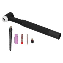 (As show, One size) TIG Torch Welding Head GTAW Argon Arc Welder Body Air Cooled Set Kit for WP17 SeriesWP-17F